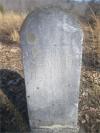 1870 - Headstone for Ruth Yates Shortridge